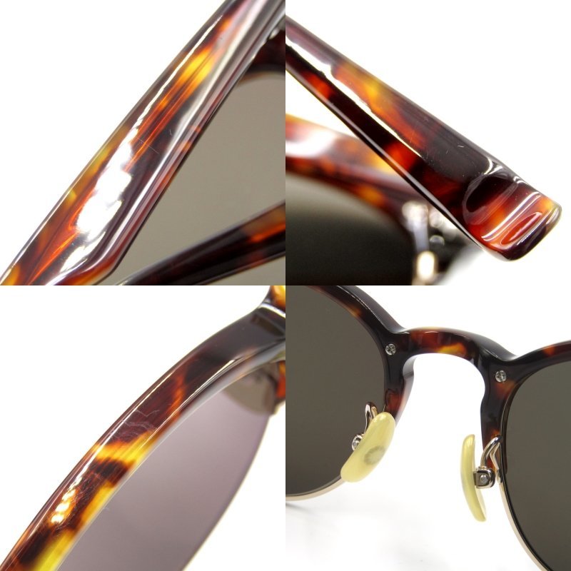 織り柄チェック 999.9 feelsun フォーナインズ サングラス F-04M