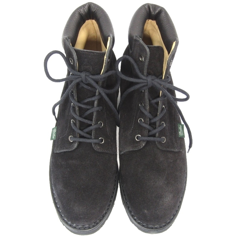 良品 Paraboot パラブーツ UK8 レースアップブーツ BERGERAC スエード