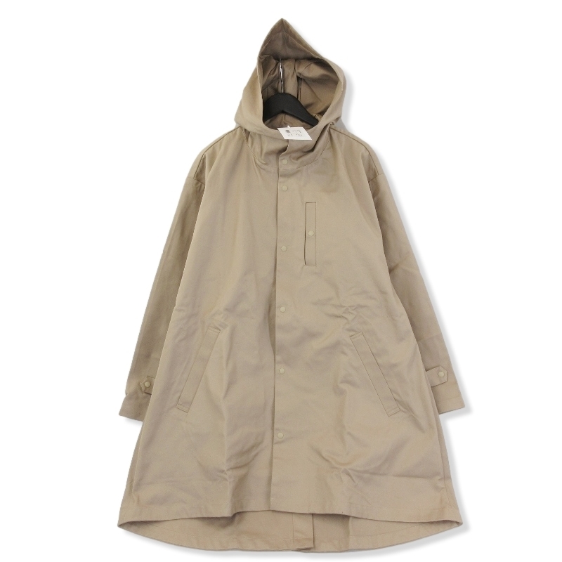 【即出荷】 ハブアグッドデイ day good a have 未使用 Hooded 71005676 タグ付き 3 ベージュ ロングコート フード付き HGD-162 Coat Lサイズ 【即出荷】 ハブアグッドデイ day good a have 未使用 Hooded 71005676 タグ付き 3 ベージュ ロングコート フード付き HGD-162 Coat Lサイズ