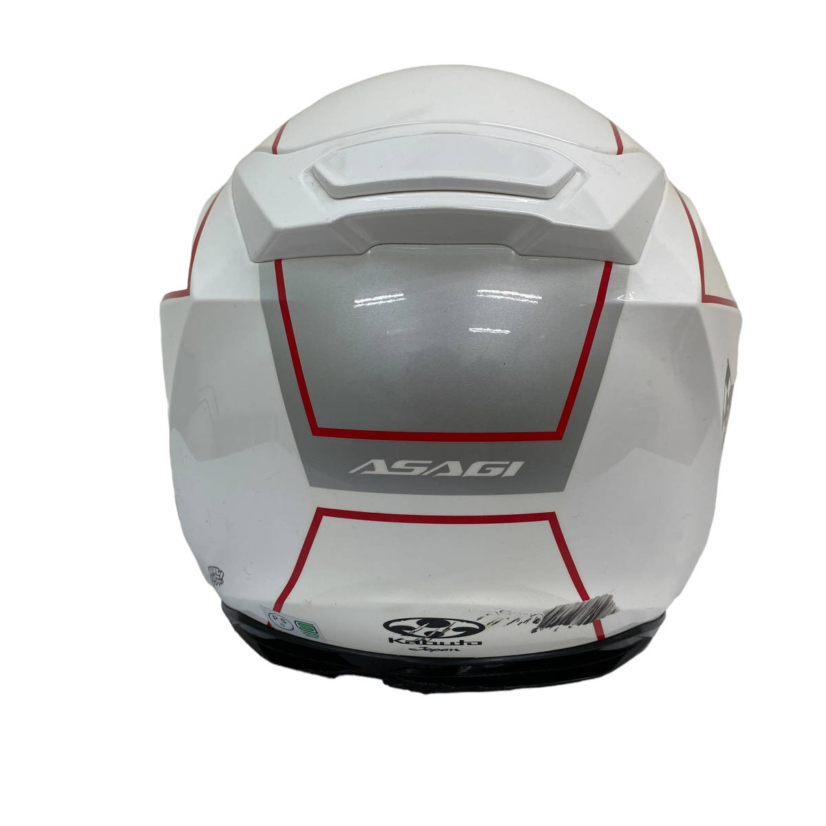OGK kabuto OGKカブト ジェットヘルメット ASAGI アサギ サイズXL（61-62cm未満）白系 ホワイト系 171-100