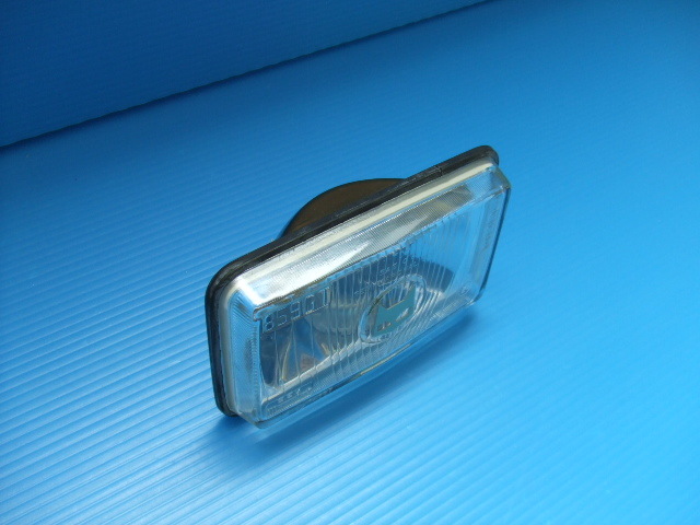  new goods 1 piece Marshall lamp 859GT rectangle driving lamp for lens unit H3 valve(bulb) old car clear lens MARCHAL foglamp that time thing 