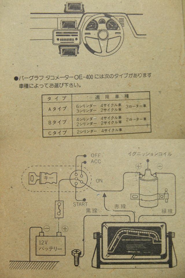  that time thing YAC digital tachometer old car Showa era ho taru lamp high speed have lead group car hot-rodder highway racer Rav light chinchilla underwater flower baibai hand PAN