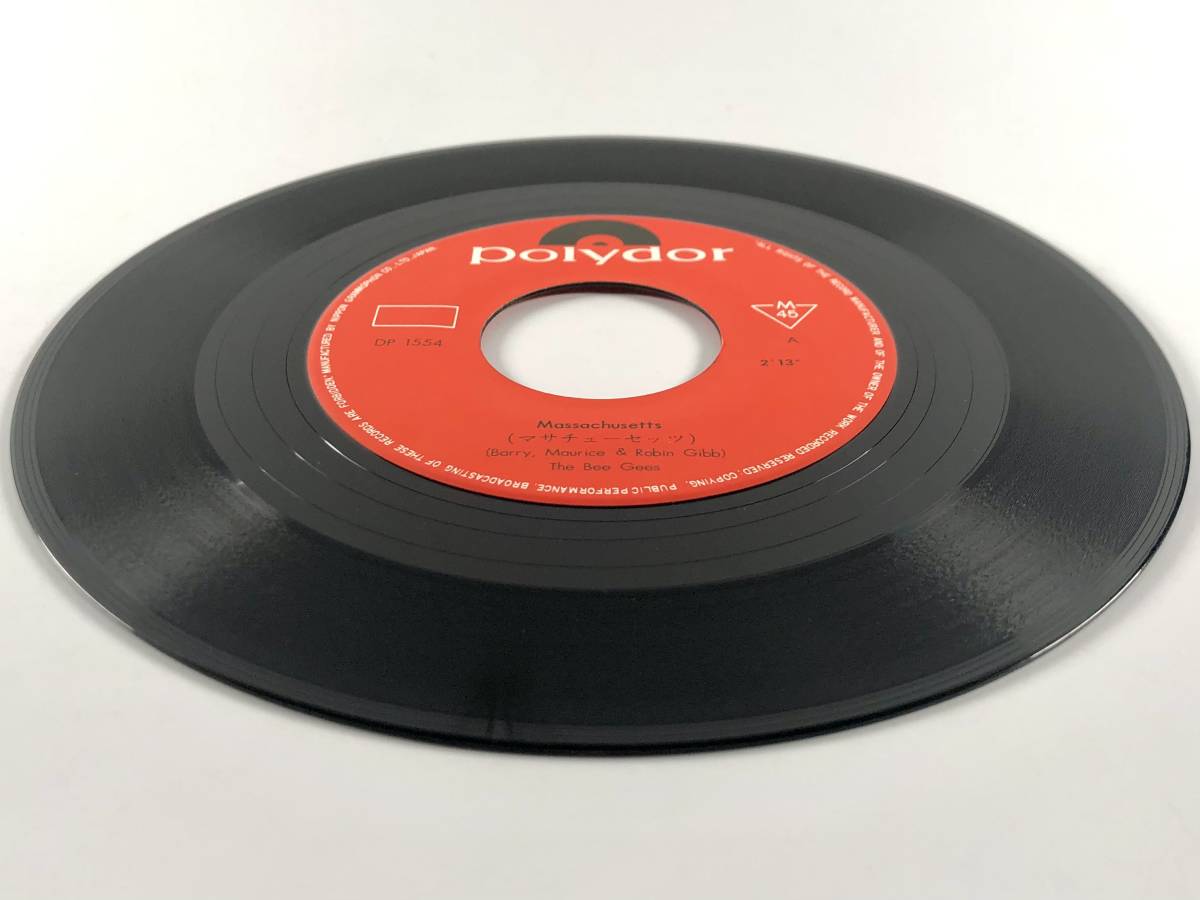 EP盤 ザ・ビー・ジーズ『マサチューセッツ/ホリデー』（Polydor/DP-1554/The Bee Gees/シングルレコード/レトロ/JUNK）_画像5