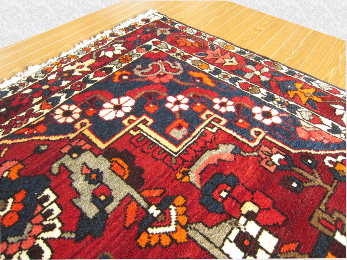 297x167】イラン直輸入☆バクティアリ産ペルシャ絨毯 297x167】イラン直輸入☆バクティアリ産ペルシャ絨毯