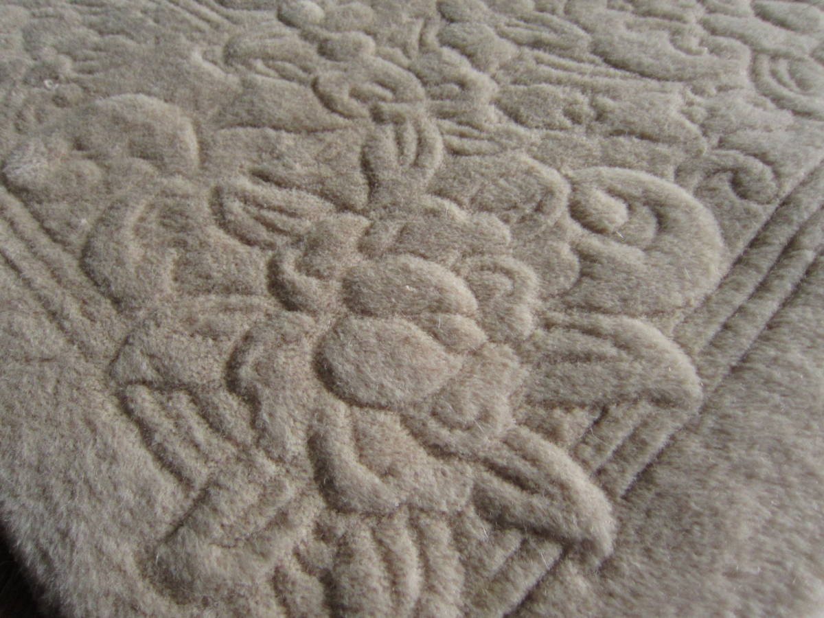 【121×70】ウール◆中国産絨毯・カーペット・ラグ・マット■2651-9_画像5
