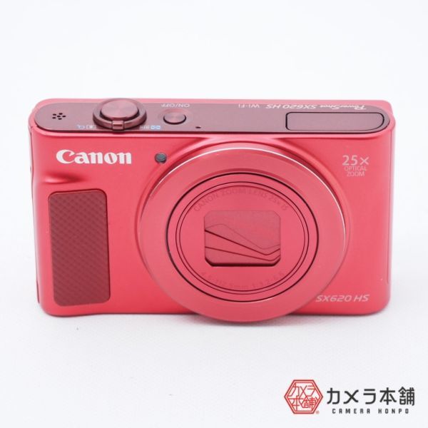 専門店では SX620 PowerShot コンパクトデジタルカメラ Canon HS #5127 PSSX620HSRE Wi-Fi対応 レッド キヤノン