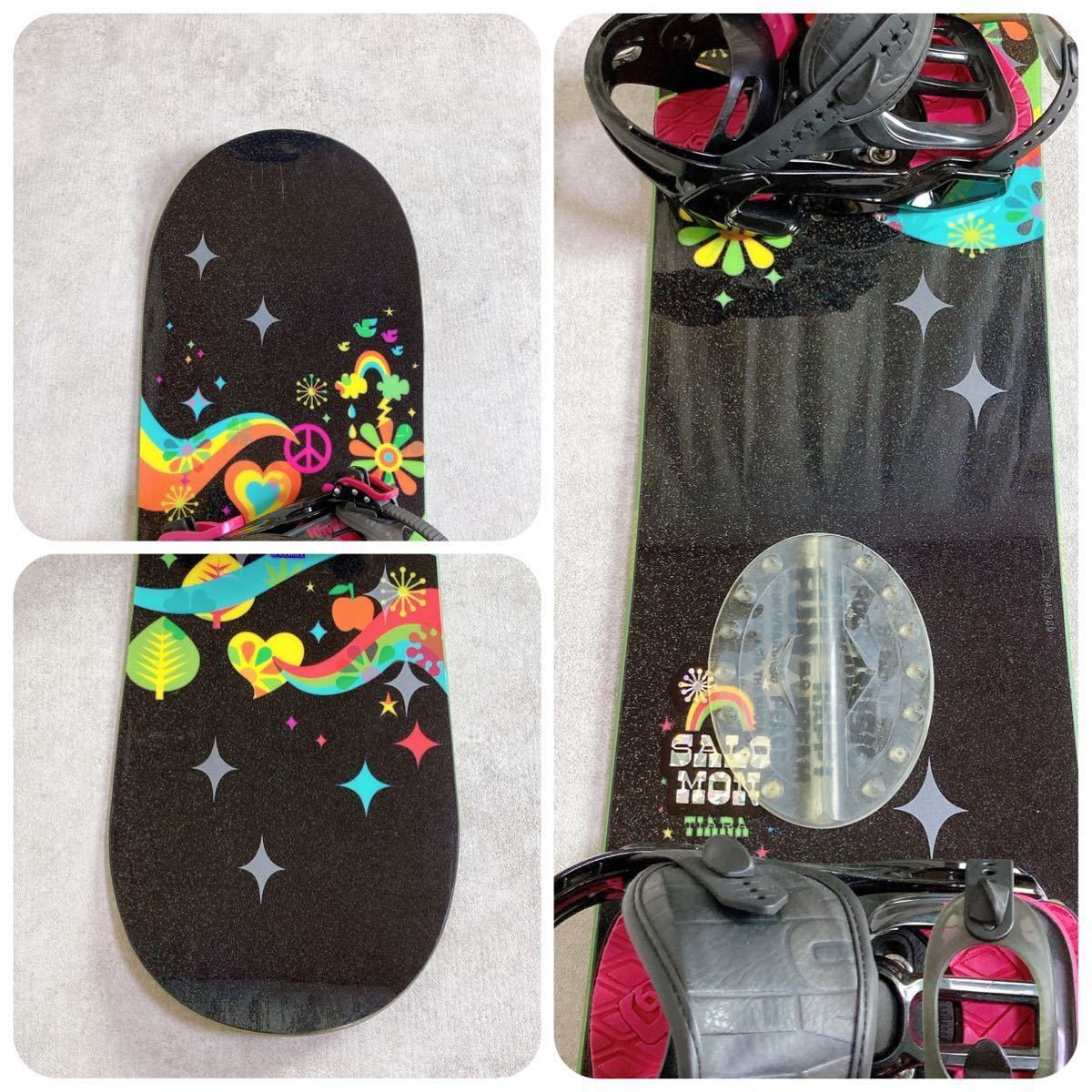 salomon 》スノーボード サロモンティアラ 143cm バインディング salomon 》スノーボード サロモンティアラ 143cm バインディング