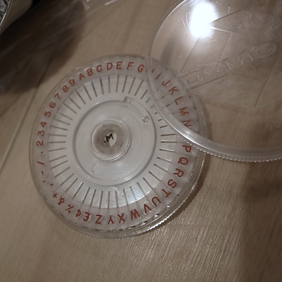 DYMO M-55 TAPEWRITERセット(ダイモ) | radiodoctor.com.au