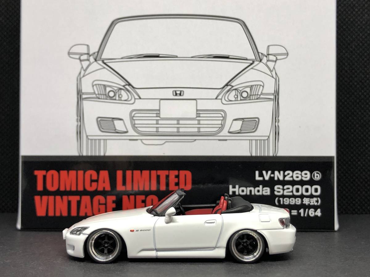 トミカリミテッドヴィンテージ 1/64 ホンダ S2000 (1999年式) 改 深リム_画像6