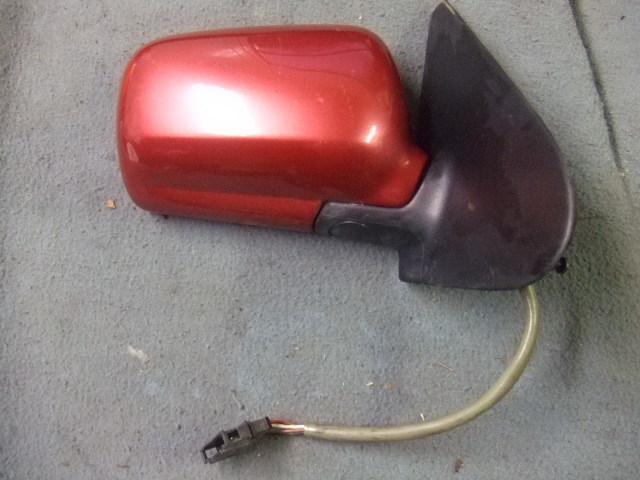 VW Volkswagen Polo 6N original door mirror right 1 piece driver`s seat side 5ps.@ wiring 5 pin right H