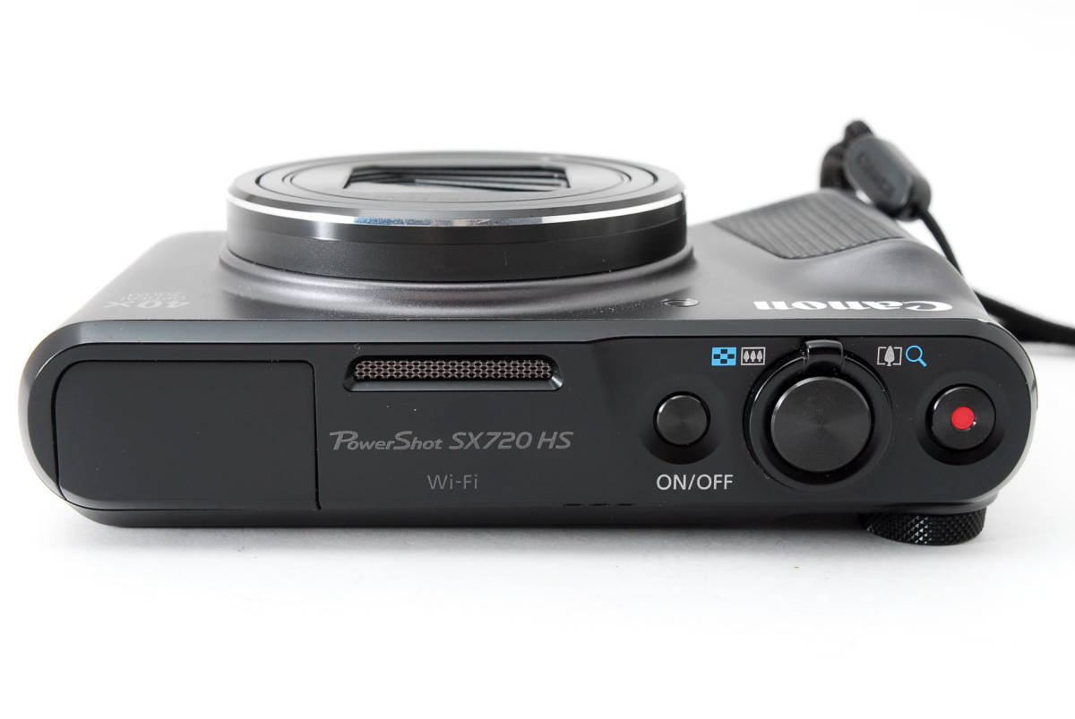 □美品□ キャノン Canon PowerShot SX720 HS ブラック コンパクト