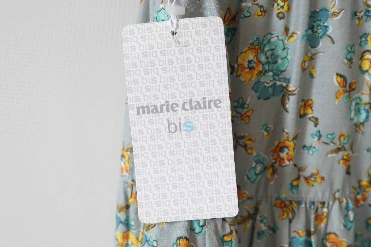 【マリ・クレール】Marie Claire 未使用 ティアード・スカート 花柄　ペチコート付き Mサイズ_画像7