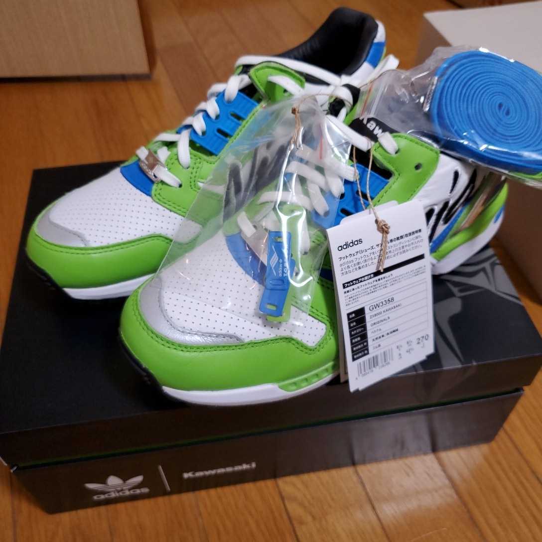 売れ筋がひクリスマスプレゼント! adidas GW3358 ZX8000 カワサキ/ZX8000 KAwasaki 27.0cm 売れ筋がひクリスマスプレゼント! adidas GW3358 ZX8000 カワサキ/ZX8000 KAwasaki 27.0cm