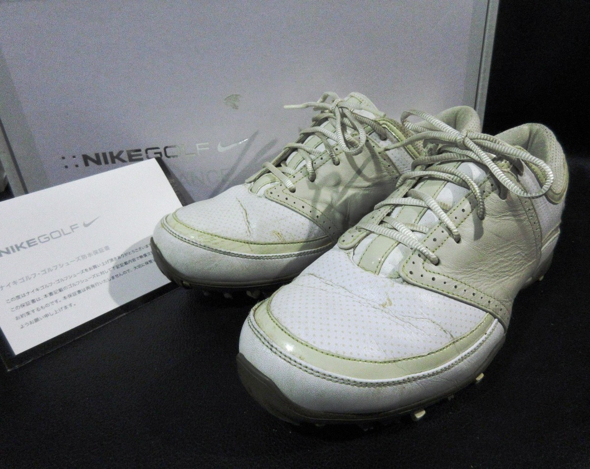 NIKE GOLF ナイキ ゴルフ 317657-121 ゴルフシューズ ズームエレガンス Nike Air Zoom Elegance SL _画像1