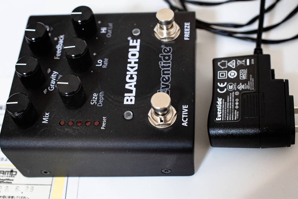 【レア】Eventide Blackhole pedal スペースリバーブ ディレイ Black hole イーブンタイド