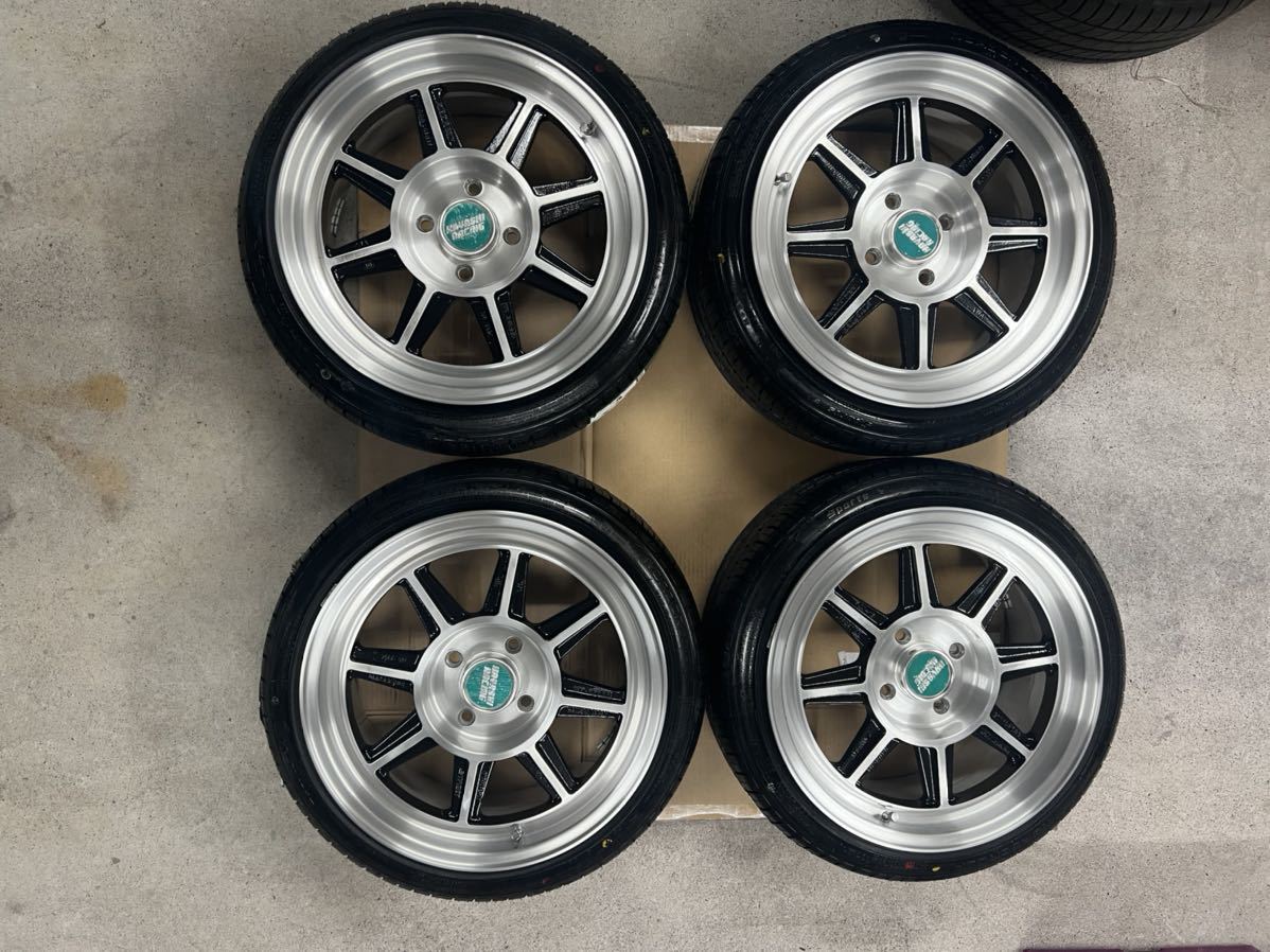 超激安在庫 165/55R15 15インチ HAYASHI RACING ハヤシストリート