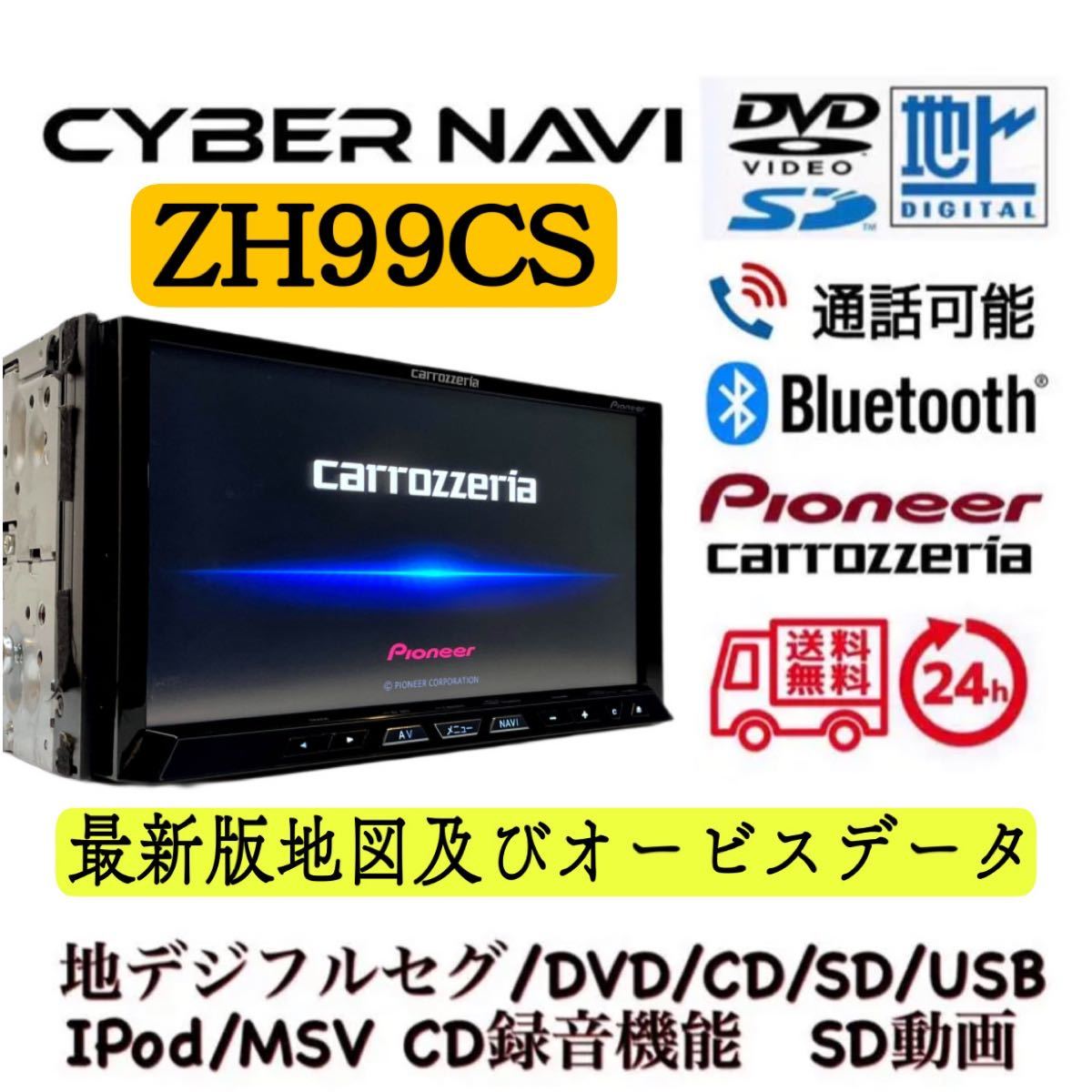 憧れの カロッツェリア AVIC-CZ901 サイバーナビ 地図データ2021年5月