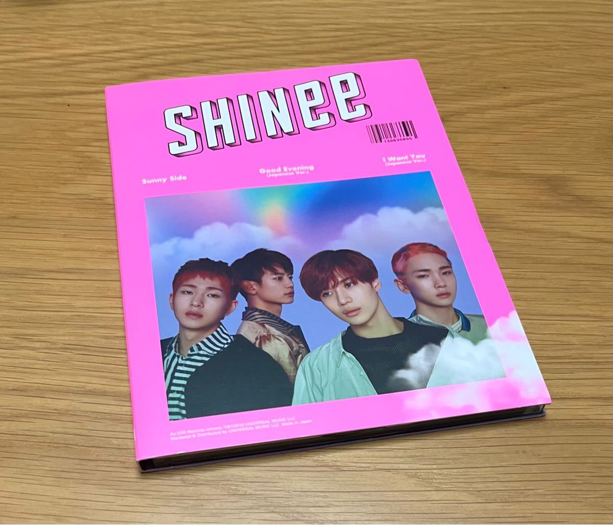 SHINee sunny side CD &DVD