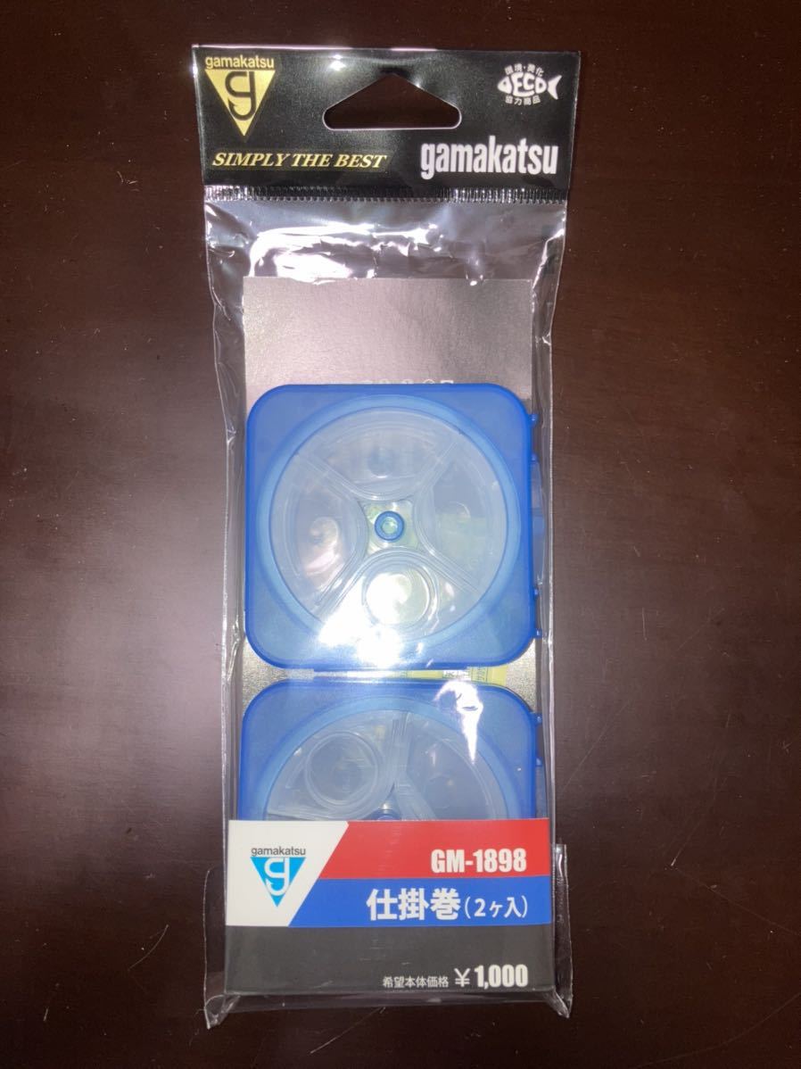 輝い がまかつ 仕掛巻 2ヶ入 GM-1898 がまかつ仕掛巻2ヶ入 GM-1898オレンジ