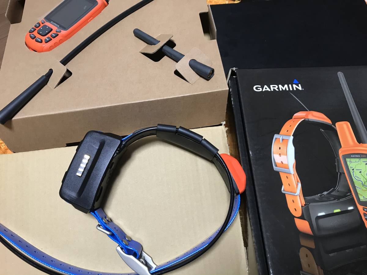 新品! GARMIN Astro430を1台、T5首輪を2台のセット 箱なし【完全日本語版/取扱い説明書付】( ガーミン アストロ 320 DC50 T5)_画像7
