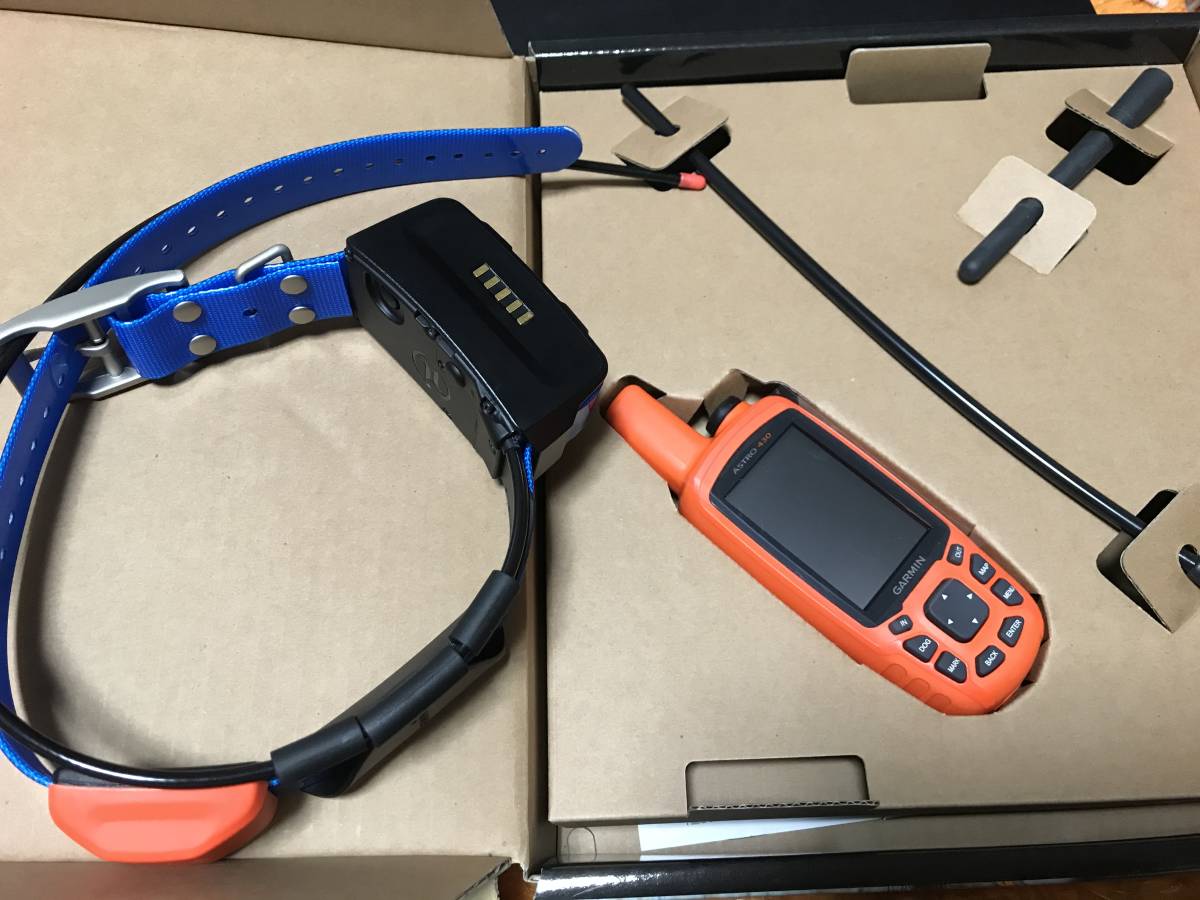 新品! GARMIN Astro430を1台、T5首輪を2台のセット 箱なし【完全日本語版/取扱い説明書付】( ガーミン アストロ 320 DC50 T5)_画像3