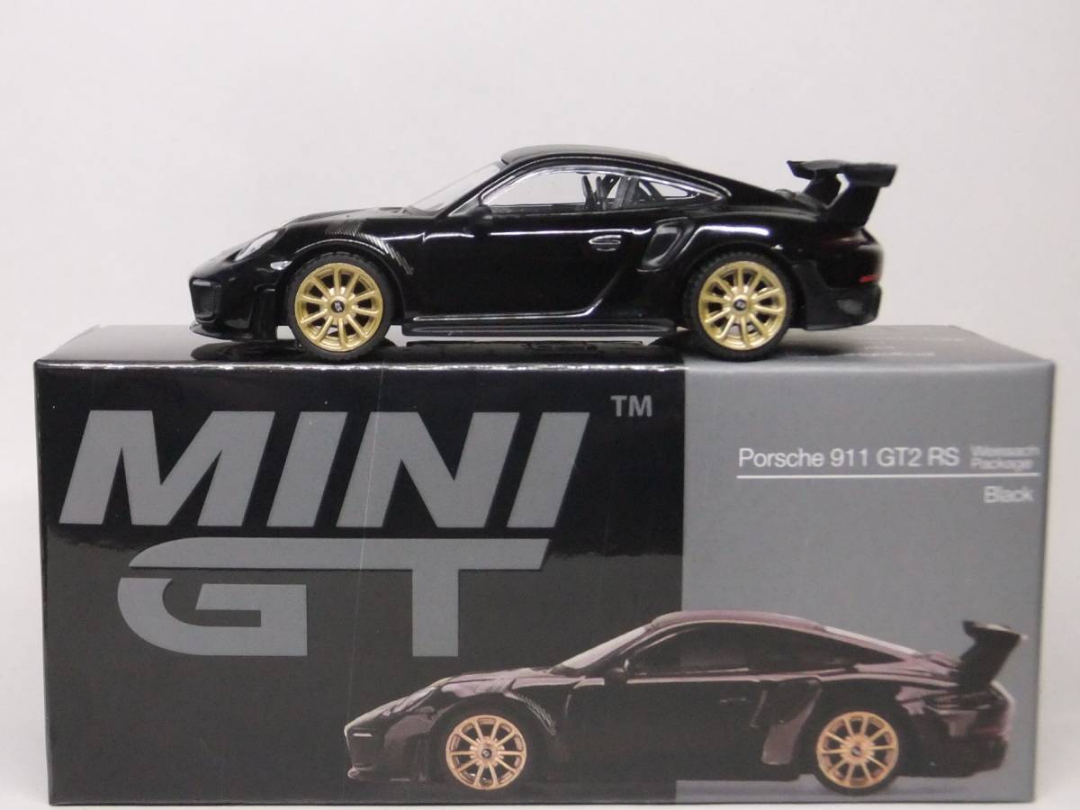 MINI GT★ポルシェ 911 GT2 RS ヴァイザッハ パッケージ ブラック MGT00401-L Porsche Weissach Black 1/64 TSM_画像3