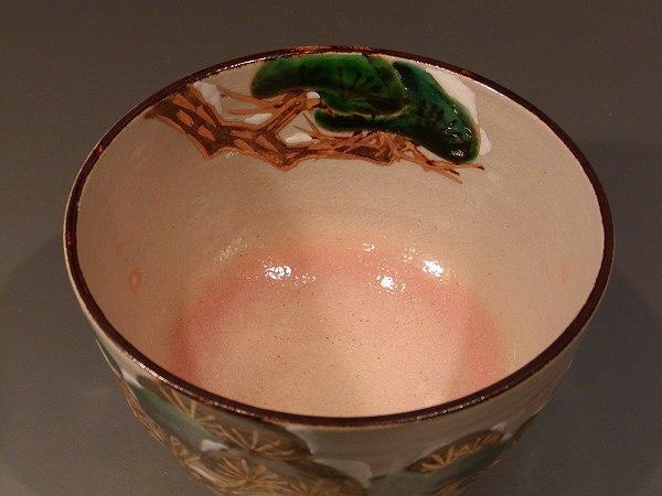 茶道具抹茶茶碗乾山写雪松、京都鈴木一点作桐共箱□新品□ | JChere