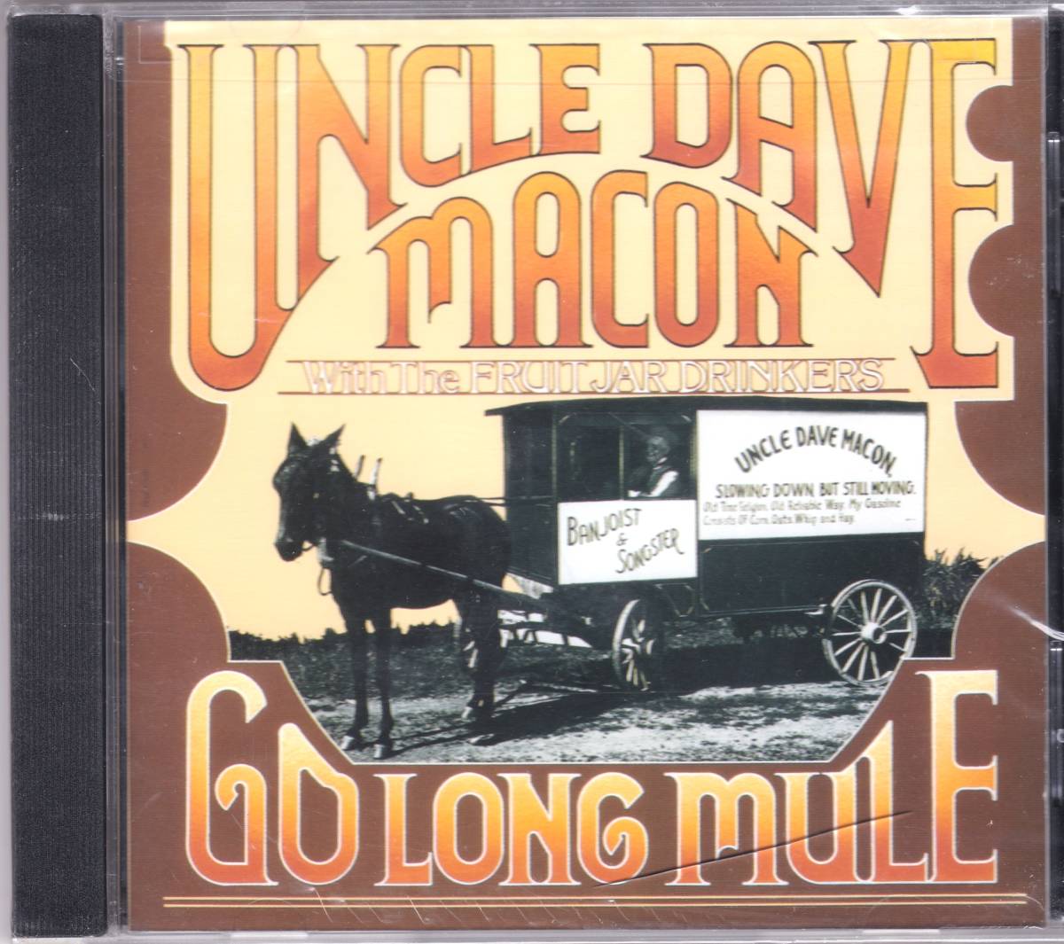 ☆UNCLE DAVE MACON With The Fruit Jar Drinkers/Go Long Mule◆伝説のバンジョー奏者の1926年～29年録音の貴重な大名盤◇レアな未開封品_画像1