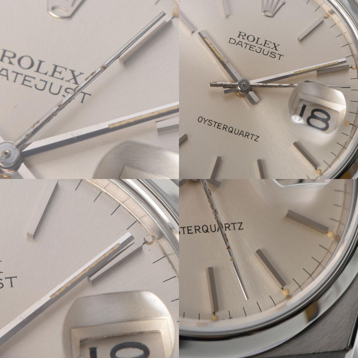 ROLEX ロレックス オイスタークォーツ 17000 メンズ SS 腕時計 クオーツ シルバー文字盤 ABランク 中古 銀蔵_画像9