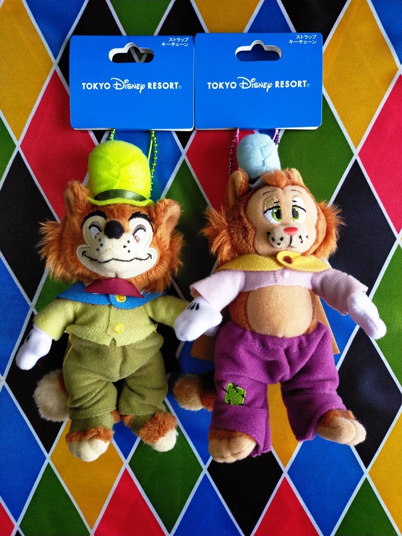 【週末限定価格】ファウルフェロー&ギデオン プラッシュキーチェーン
