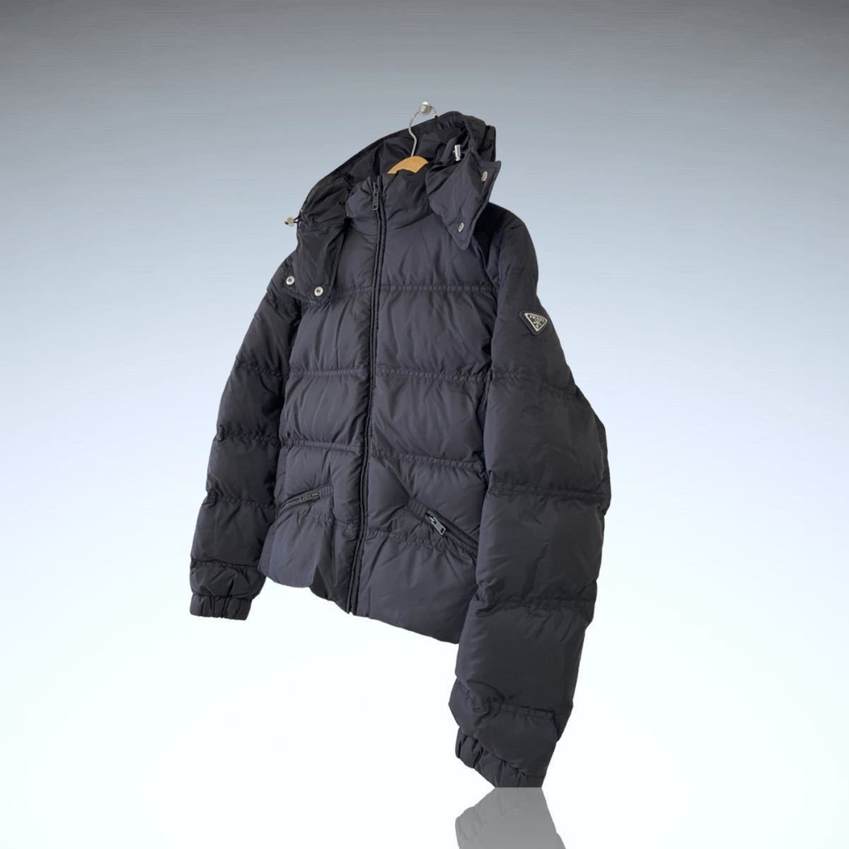 PRADA プラダ ダウンジャケット 三角ロゴ レディース JACKET サイズ42