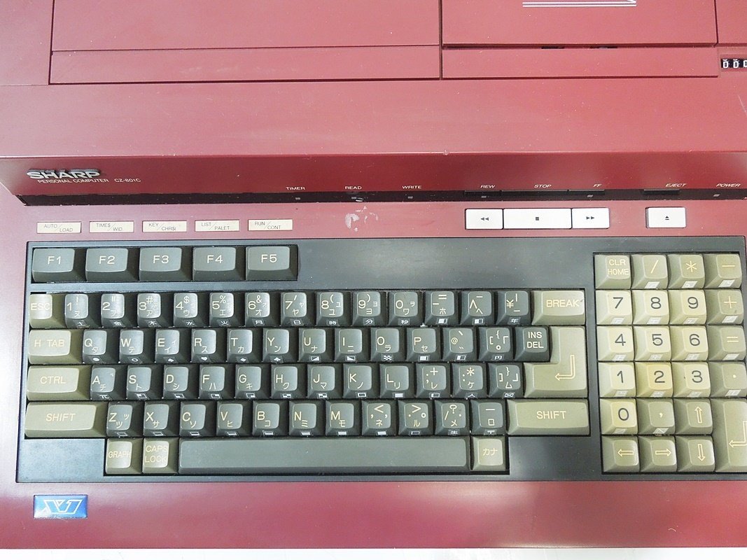 ▼ SHARP シャープ X1 CZ-801C PERSONAL COMPUTER パーソナルコンピュータ パソコン_画像6