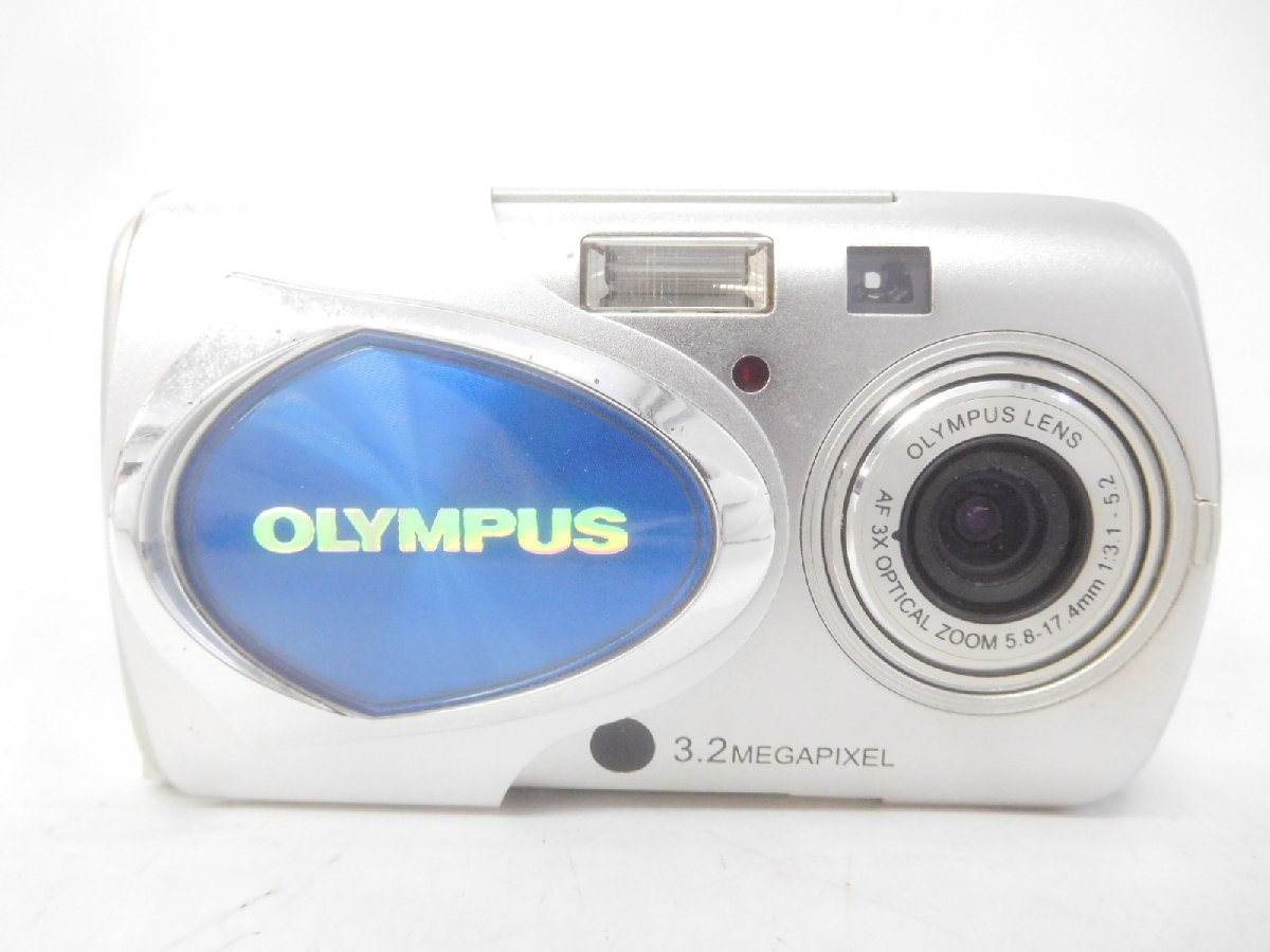 OLYMPUS オリンパス μ-15 DIGITAL ミュー デジタルカメラ AF 3X OPTICAL ZOOM 5.8-17.4mm 1  3.1-5.2