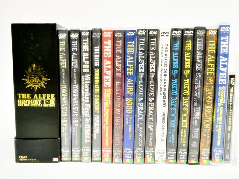 ☆ THE ALFEE 高見沢俊彦 DVD DVDBOX LOVE&PEACE TOKYO BAY-STATION