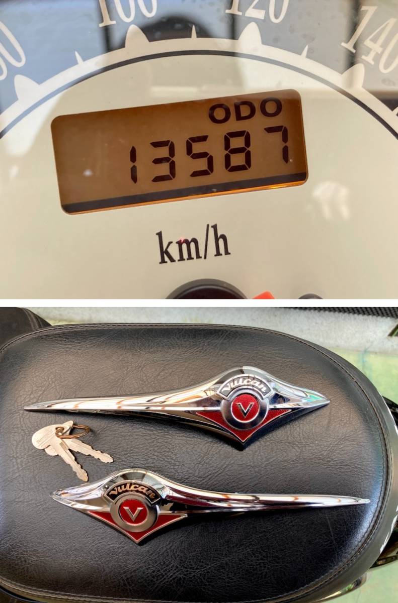 1週間後に値下げ! Kawasaki バルカン900クラシック 低走行 転倒無し ノーマル車 /シャドウ/ドラッグスター/ビラーゴ/イントルーダー/熊本_画像8