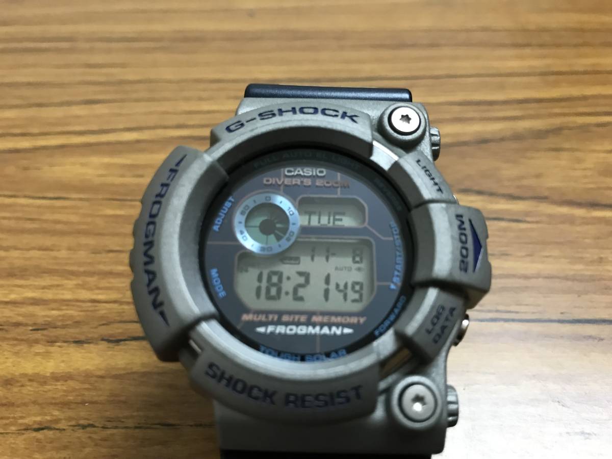 最大44%OFFクーポン CASIO G-SHOCK フロッグマン GW-200K-2JR econet.bi