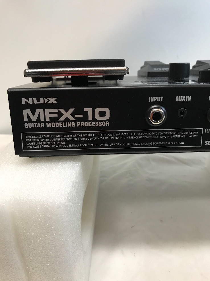 u46837 NUX MFX-10 Guitar Multi Effects Processor б/у 