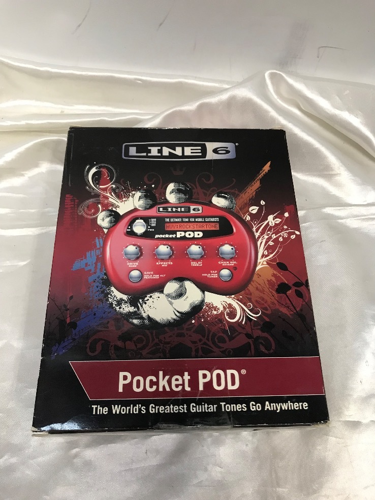 u48562 LINE6 Pocket POD ポータブル マルチエフェクター 中古_画像7