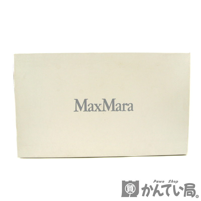 15499 Max Mara【マックスマーラ】ロングブーツ ダークブラウン レザー 革 表記サイズ：36 約23cm 靴 レディース【中古】USED-B_画像9