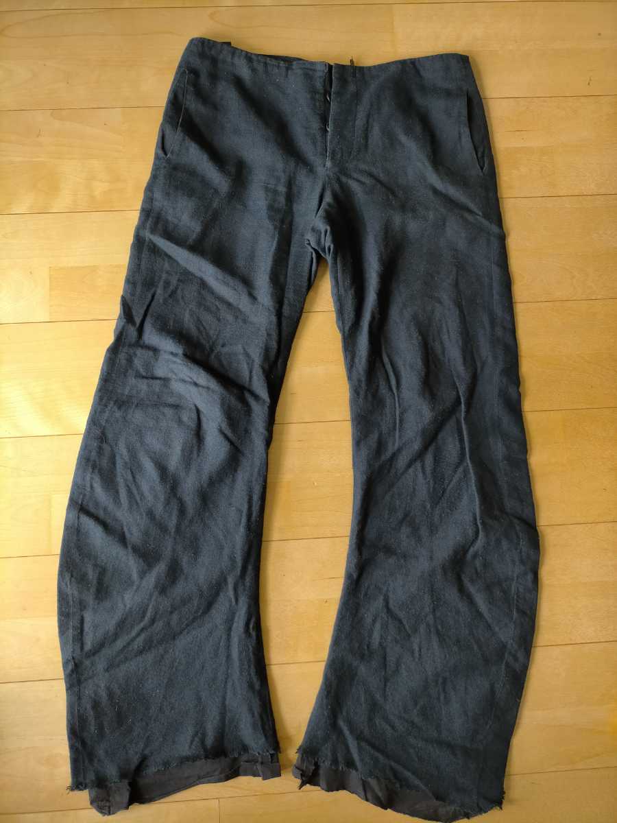 最大65%OFFクーポン carpediem LMaltieri ウール厚手パンツ 2005FW
