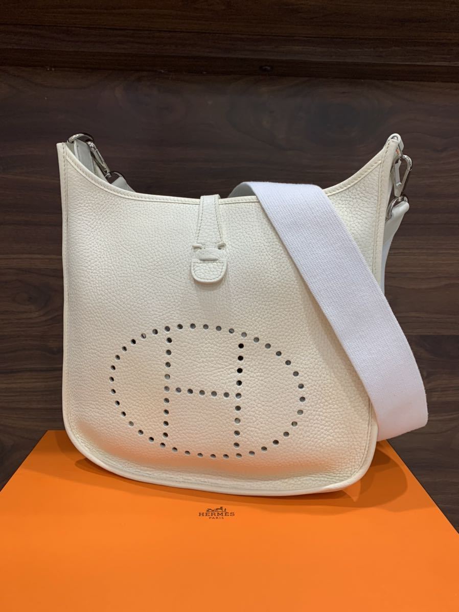 超大特価 エルメス 美品 HERMES エルメス エブリンPM 2 HERMES レザー