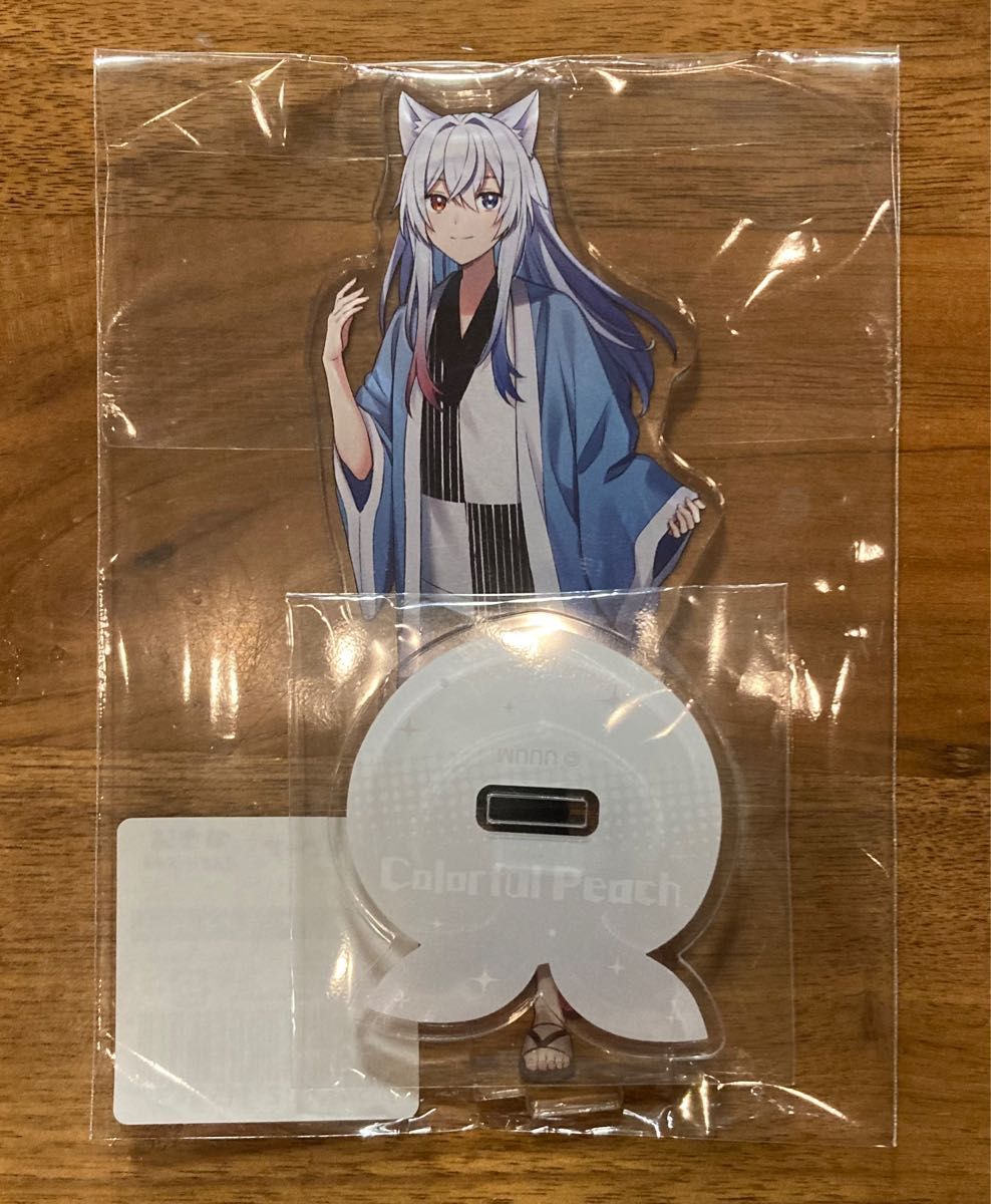 カラフルピーチ × 極楽湯 等身アクリルスタンド どぬく