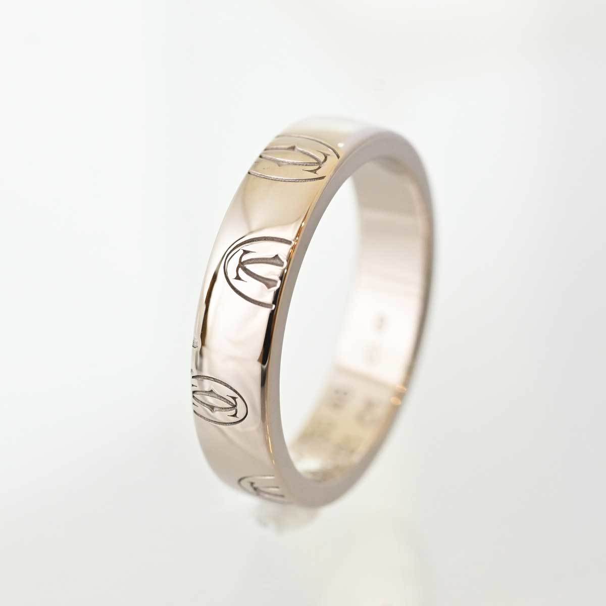 7897☆カルティエ Cartier 750WG ホワイトゴールド ハッピー