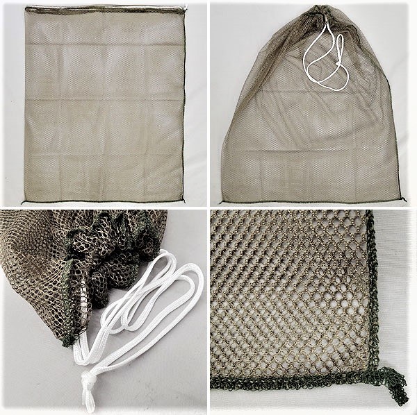 ★新品 ROTHCO ロスコ 2626 NYLON MESH BAG ナイロンメッシュバッグ 24×30インチ(約60.96cm×76.2cm) ランドリーバッグ 巾着 ミリタリー★_画像9