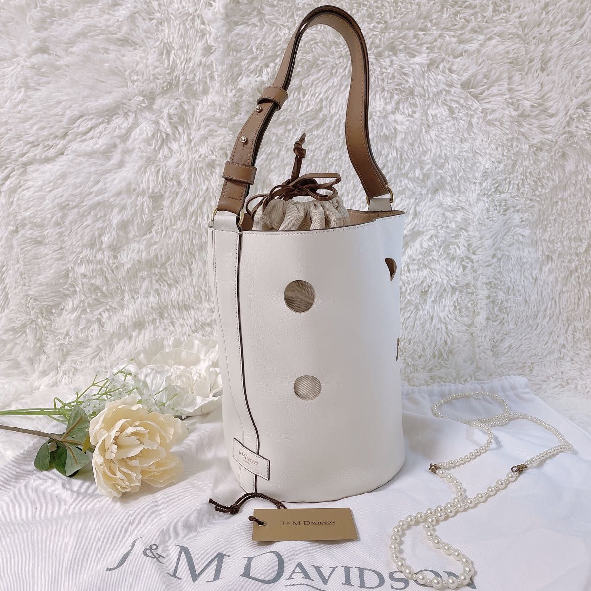 J&M DAVIDSON JOY ワンハンドル バケット ハンドバッグ equaljustice