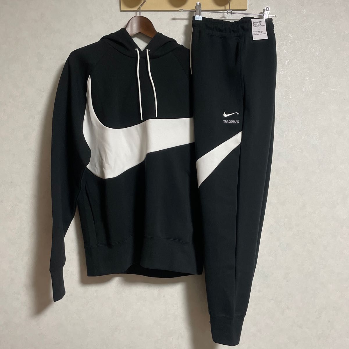 NIKE ナイキ Sサイズ テックフリース スウェット セットアップ ブラック　DR9035-010 DR9033-010