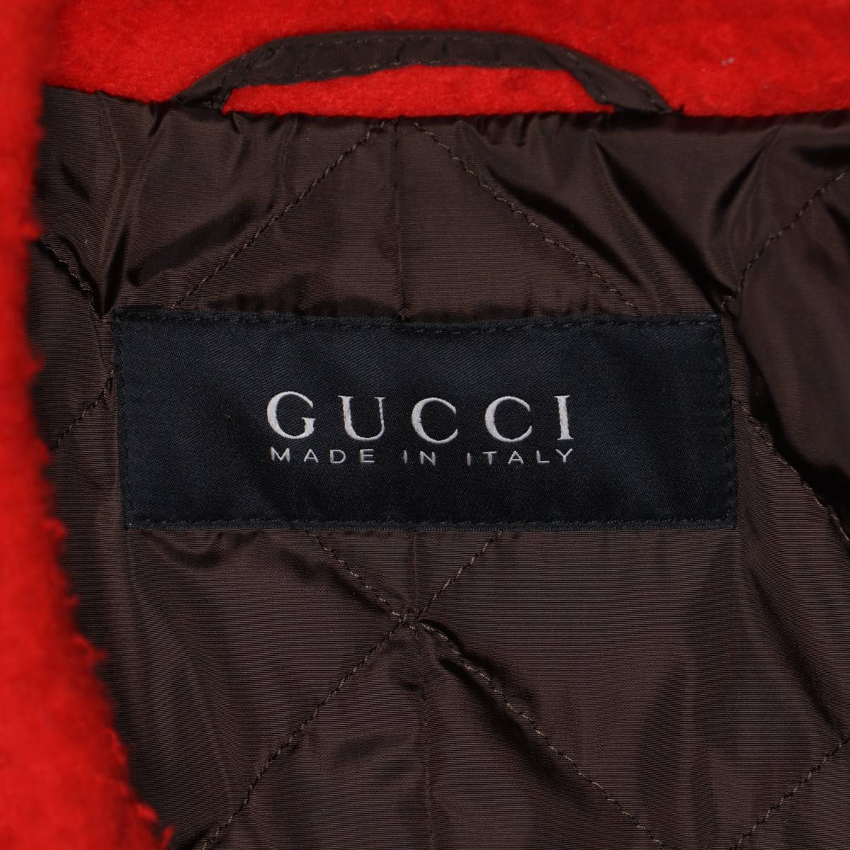 GUCCI国内正規品14AWカセンティーノPコート48オレンジ美品フリーダ