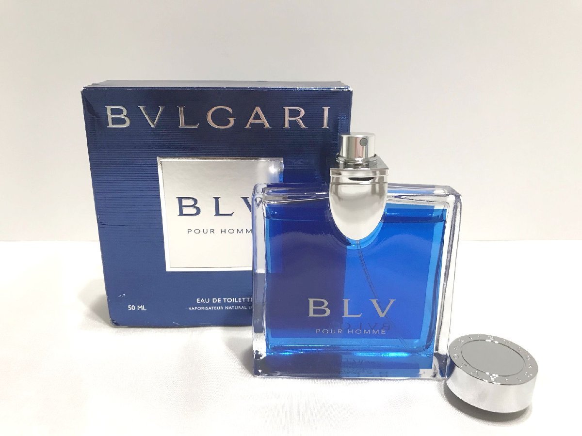 ブルガリ　BVLGARI ブルー　プールオム香水　50ml