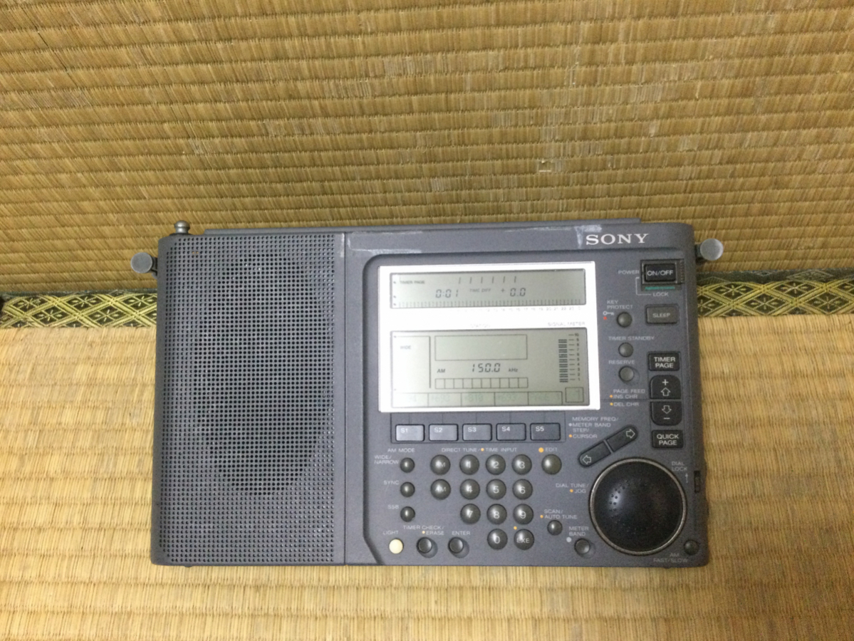 完璧 SONY ソニー ICF-SW77 ワールドバンドラジオ BCLラジオ dinogrip.com