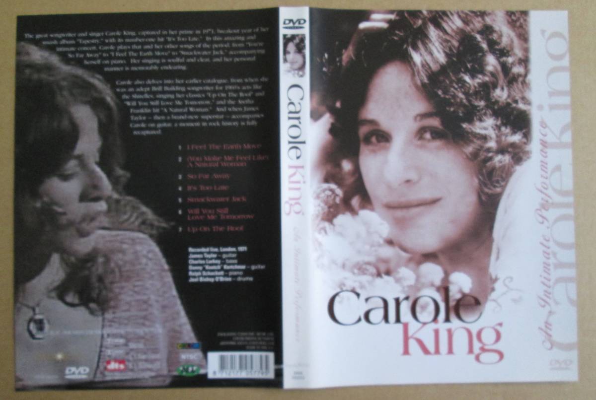Carole King / An Intimate performance キャロル・キング　１９７１_画像3